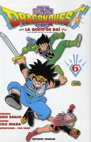 Couverture du manga Dragon quest – la quête de Daï Tome 6