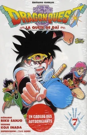 Couverture du manga Dragon quest – la quête de Daï Tome 7