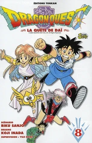 Couverture du manga Dragon quest – la quête de Daï Tome 8