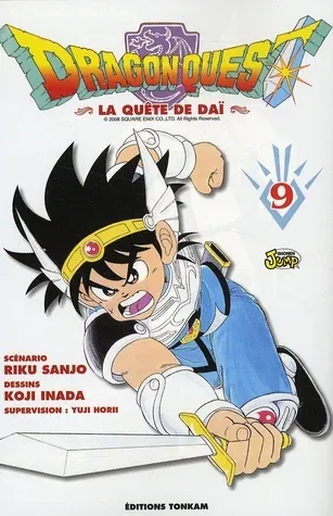 Couverture du manga Dragon quest – la quête de Daï Tome 9