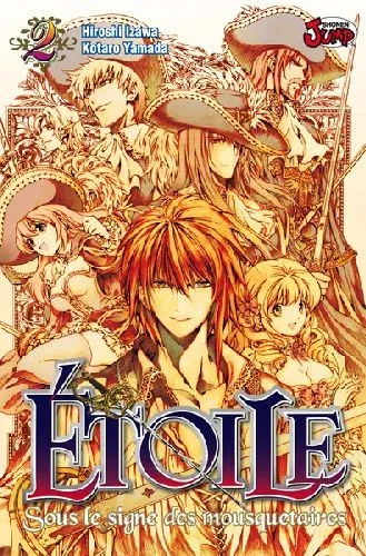 Couverture du manga Étoile Tome 2, « Un pour tous, tous pour un »