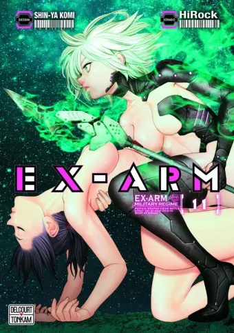 Couverture du manga Ex-Arm Tome 11, « Armored devil »