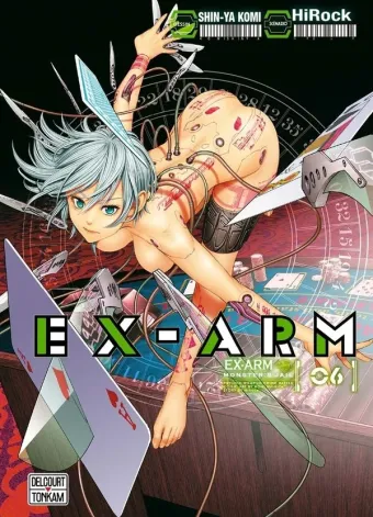 Couverture du manga Ex-Arm Tome 6, « Monster's jail »