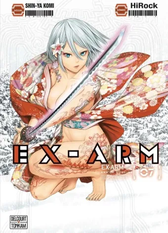 Couverture du manga Ex-Arm Tome 7, « Ark of gunfire »