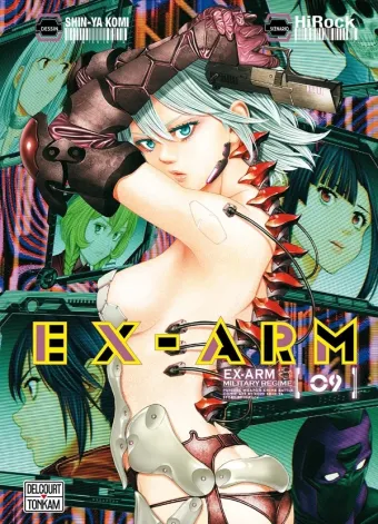 Couverture du manga Ex-Arm Tome 9, « Military regime »