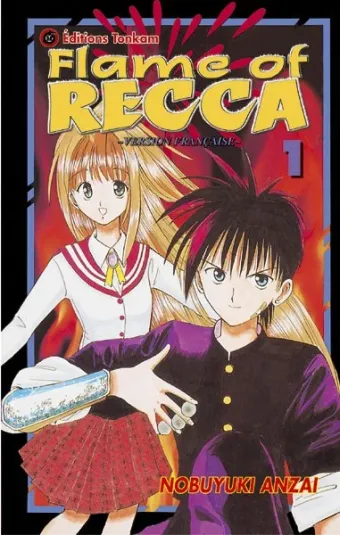 Couverture du manga Flame of Recca Tome 1