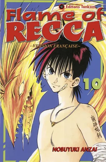 Couverture du manga Flame of Recca Tome 10
