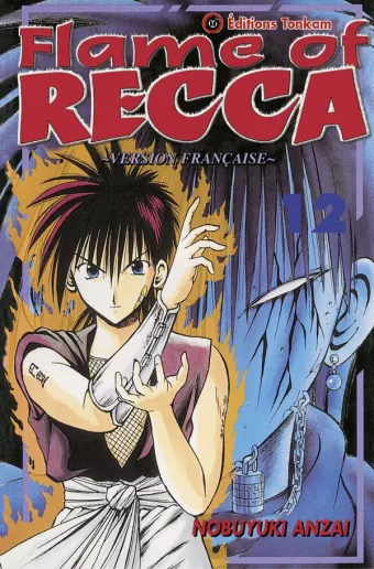 Couverture du manga Flame of Recca Tome 12