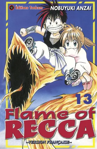 Couverture du manga Flame of Recca Tome 13