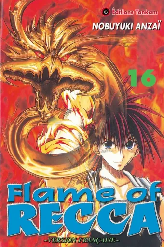 Couverture du manga Flame of Recca Tome 16