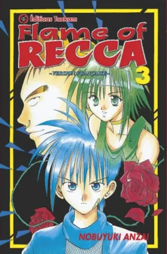 Couverture du manga Flame of Recca Tome 3