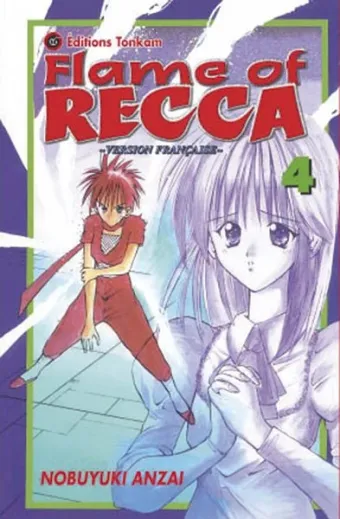 Couverture du manga Flame of Recca Tome 4