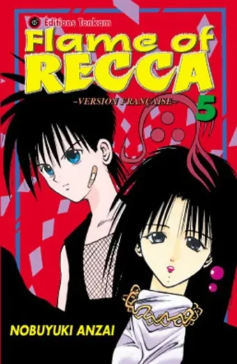 Couverture du manga Flame of Recca Tome 5