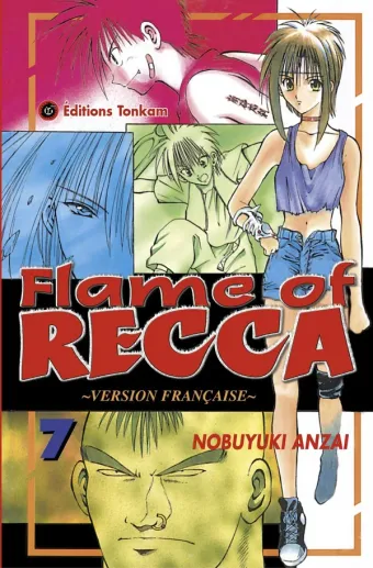 Couverture du manga Flame of Recca Tome 7