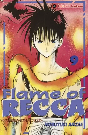 Couverture du manga Flame of Recca Tome 9