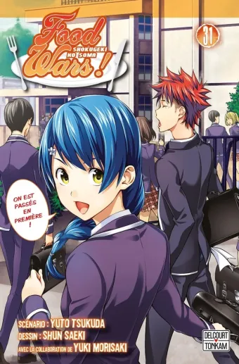 Couverture du manga Food wars ! Tome 31, « Le nouveau Totsuki »