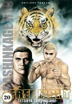 Couverture du manga Free fight Tome 20, « The successor to "Nada" »