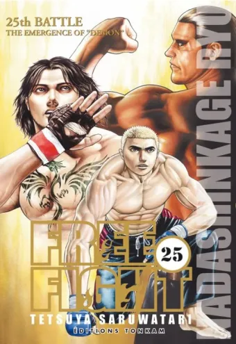 Couverture du manga Free fight Tome 25, « The emergence of Demon »