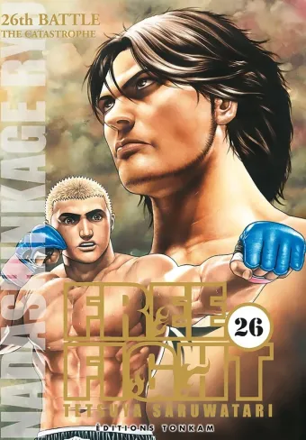 Couverture du manga Free fight Tome 26, « The catastrophe »