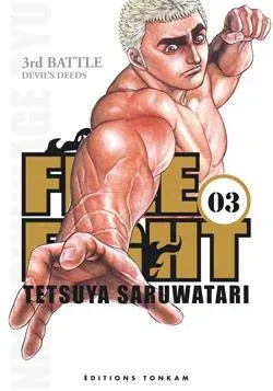 Couverture du manga Free fight Tome 3, « L'oeuvre du diable »
