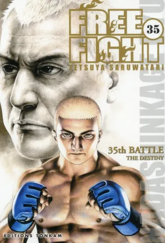 Couverture du manga Free fight Tome 35, « The destiny »