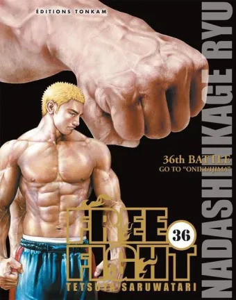 Couverture du manga Free fight Tome 36, « Go to Onikuijima »