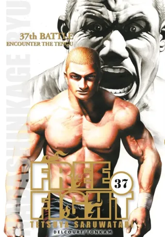 Couverture du manga Free fight Tome 37, « Encounter the Tengu »