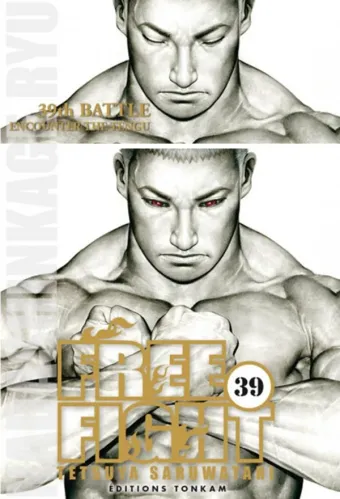 Couverture du manga Free fight Tome 39, « Encounter the Tengu »
