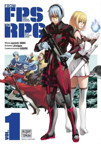 Couverture du manga From FPS to RPG Tome 1