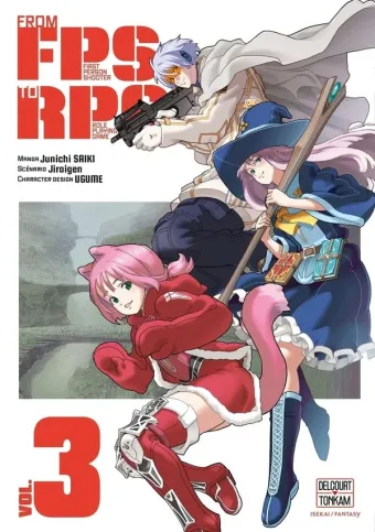 Couverture du manga From FPS to RPG Tome 3