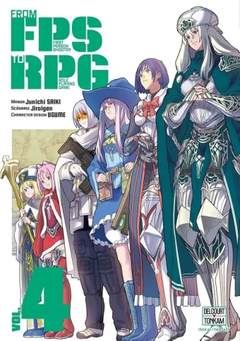 Couverture du manga From FPS to RPG Tome 4