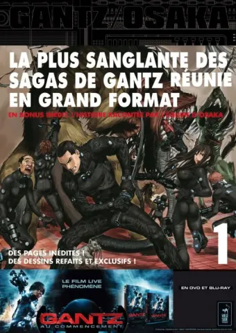 Couverture du manga Gantz-Osaka Tome 1