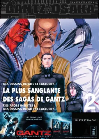 Couverture du manga Gantz-Osaka Tome 2