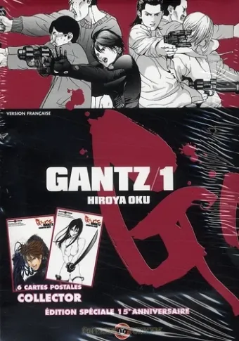Couverture du manga Gantz Tome 1
