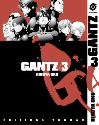 Couverture du manga Gantz Tome 3