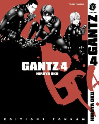 Couverture du manga Gantz Tome 4