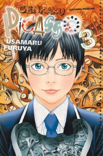 Couverture du manga Genkaku Picasso Tome 3