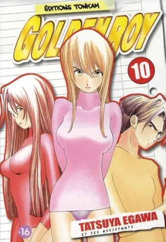 Couverture du manga Golden boy Tome 10, « Un apprentissage sans fin »