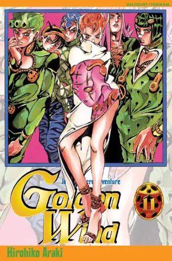 Couverture du manga Golden wind – Jojo’s bizarre adventure Tome 11