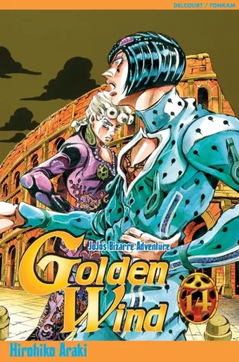 Couverture du manga Golden wind – Jojo’s bizarre adventure Tome 14