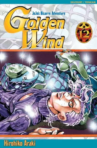 Couverture du manga Golden wind Tome 12, « Mon nom est Doppio »