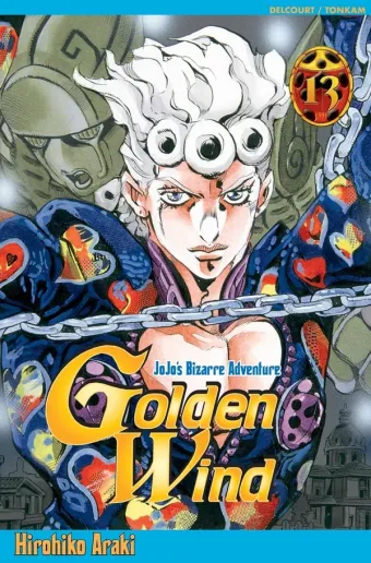 Couverture du manga Golden wind Tome 13, « Le ciel est sur le point de s'effondrer ! »
