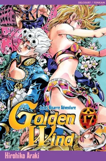 Couverture du manga Golden wind Tome 17, « Les esclaves endormis »