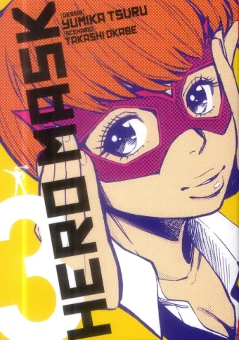 Couverture du manga Hero mask Tome 3