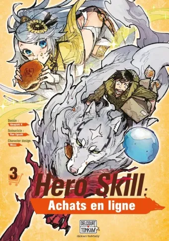 Couverture du manga Hero skill – achats en ligne Tome 3