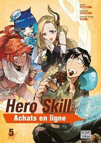 Couverture du manga Hero skill – achats en ligne Tome 5