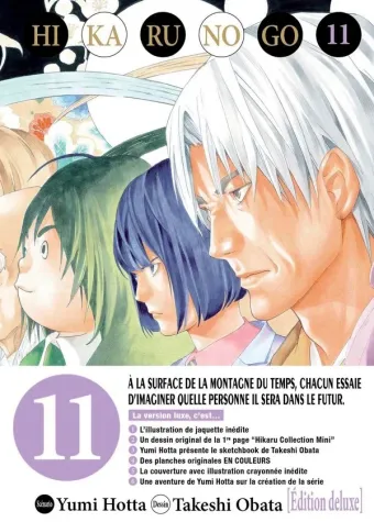 Couverture du manga Hikaru no go Tome 11, « Combats acharnés »