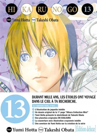 Couverture du manga Hikaru no go Tome 13, « Première partie de pro »