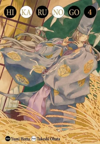 Couverture du manga Hikaru no go Tome 4, « Vision de Dieu »