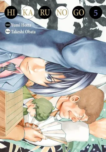Couverture du manga Hikaru no go Tome 5, « Vision de Dieu »